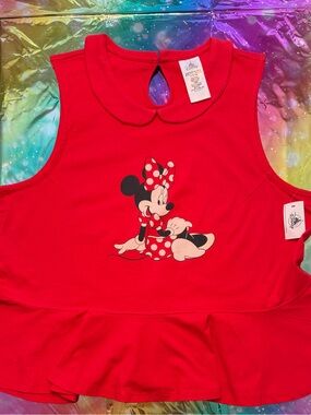 NWT!!  Adult 3XL ~ Disney Parks Minnie Mouse ~ Sleeveless Top